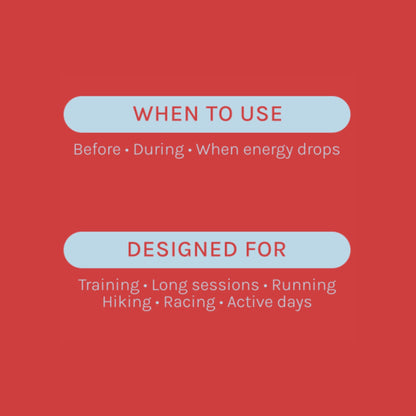 Strawberry – Caffeine-Free Energy Gel