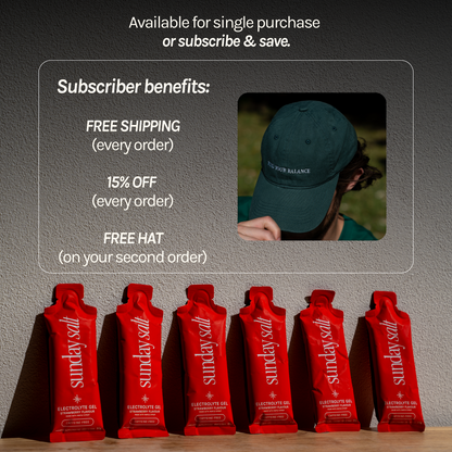 Strawberry – Caffeine-Free Energy Gel
