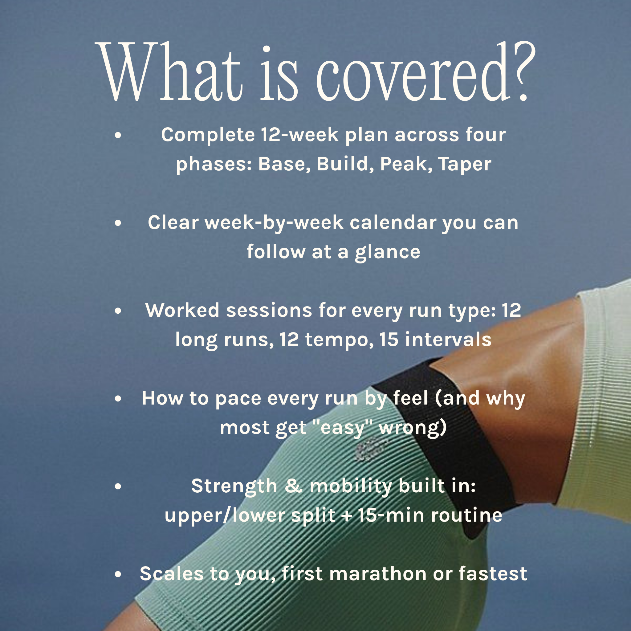 Marathon Training Plan