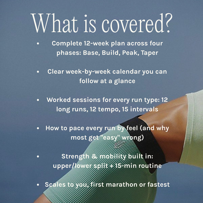 Marathon Training Plan