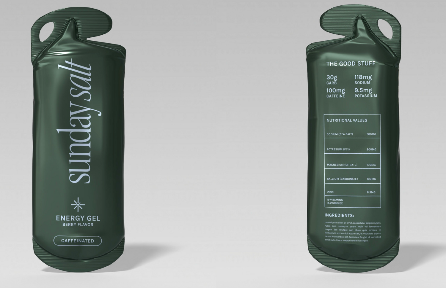 Wild Berry Charge – Caffeinated Gel