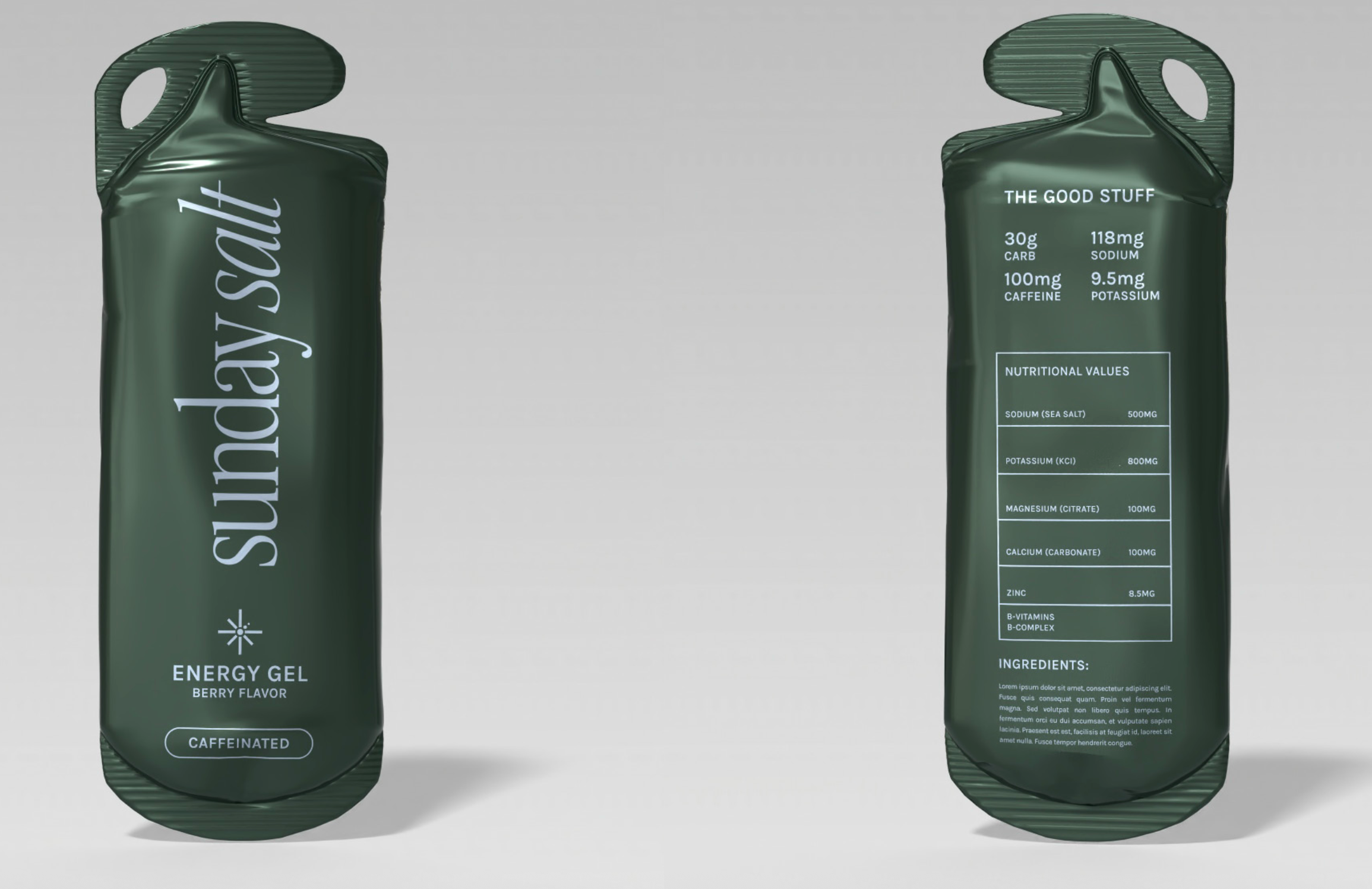 Wild Berry Charge – Caffeinated Gel