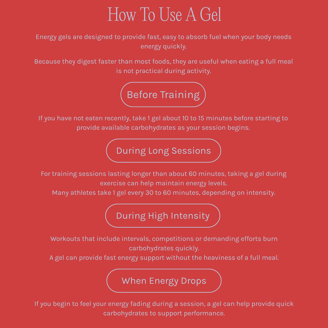 Strawberry – Caffeine-Free Energy Gel